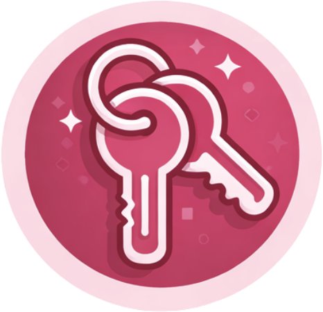 Wohnungsschlüssel-Haustürschlüssel